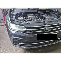 Установка китайских фар для Volkswagen Tiguan 2