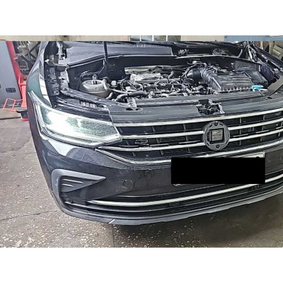 Установка и кодирование китайских фар для Volkswagen Tiguan 2