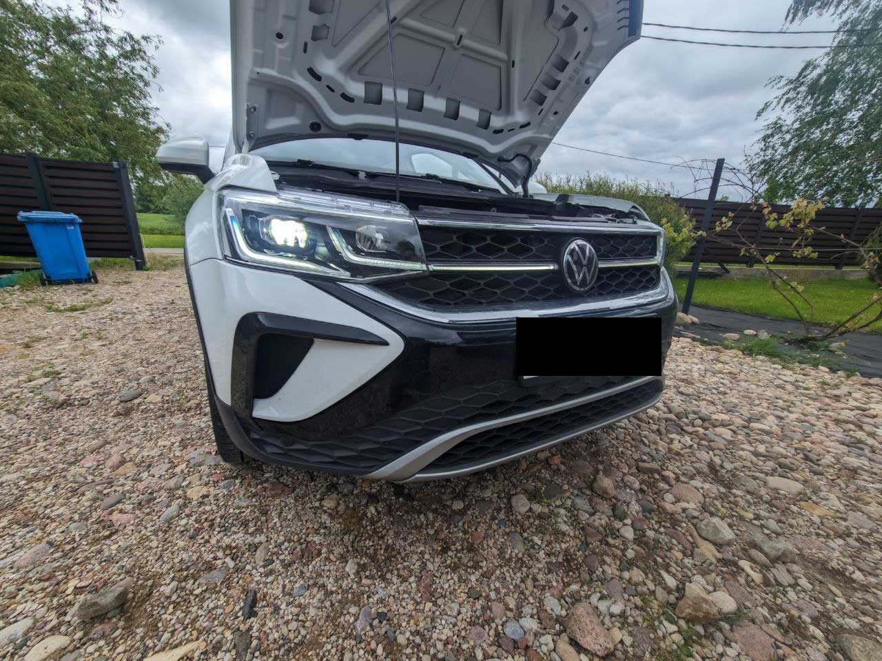 Процесс кодирования IQ.Light фар VW Taos